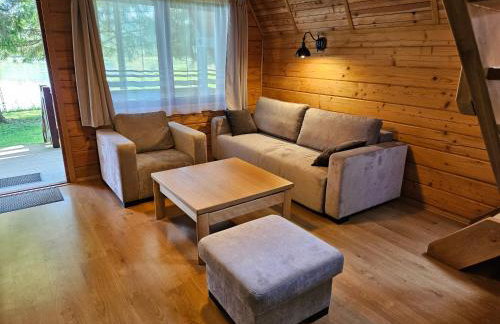 Domek letniskowy nad stawem Temeszów Bieszczady - Foto 24