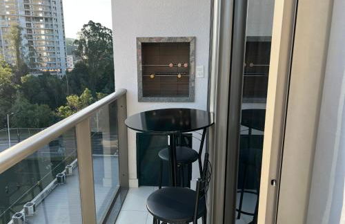 Ap completo a 900m da Vila Germânica com Piscina, Academia, Wi-Fi, Ar, Garagem e Tv no quarto - Foto 35