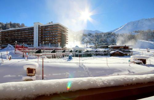 Studio rénové 3 pers, plein sud avec balcon à La Plagne - FR-1-455-129 - Foto 6
