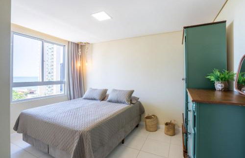 Aptos em Bal Piçarras a150m da PRAIA, dois quartos, sala de estar, COZINHA COMPLETA, SACADA com CHURRASQUEIRA, WI-FI, PISCINA, PORTARIA 24h, PLAYGROUND e QUADRA DE ESPORTES - Foto 19