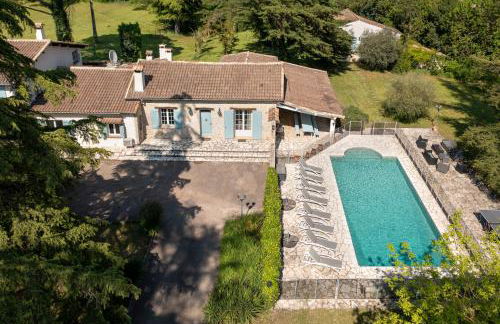 Spacious villa in Tourrettes-sur-Loup with Private Lake access Sleep 16 - Foto 1