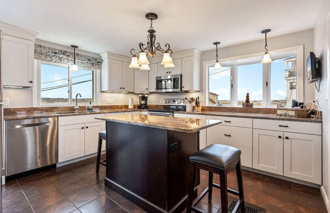 Oceanfront Front Porch Back Deck Kitchen - Foto 15