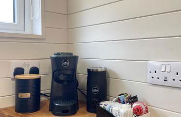 Little Getaway in the Highlands, private sauna and stargazing geodome - Foto 15