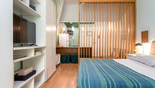 Studio SOL de COPACABANA WI-FI Ar-condicionado 5 min da Praia - Photo 5