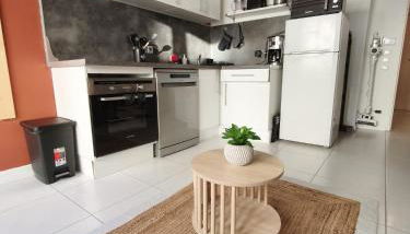 Studio calme et paisible, climatisé avec terrasse au dernier étage, 100m du tramway et 20 min de la promenade des anglais - Foto 2