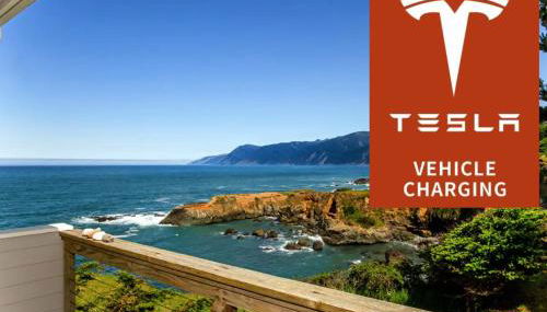 Cozy Oceanview! by OceanviewHotTubs Oceanfront! Shelter Cove, CA Tesla EV station - Foto 3