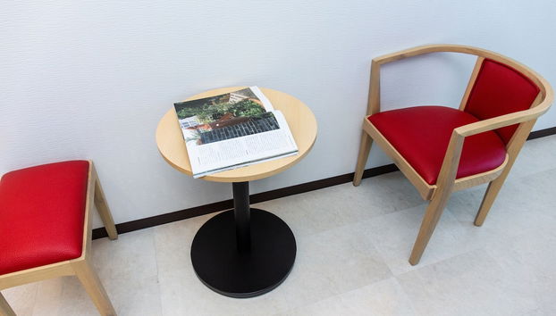 Zona de estar del vestíbulo