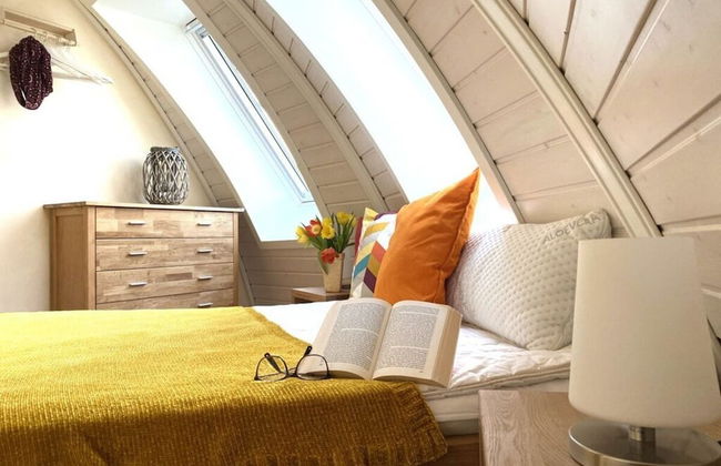 Kugelhaus Tamika - Sauna, Whirlpoolwanne und Kamin am Tollensesee - Foto 3