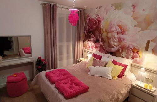 Apartamenty Centrum Warszawska 66 niebieski i różowy - Photo 24