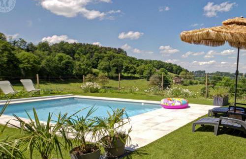 Gîte harmonieux 8 pers avec cheminée et animaux admis - FR-1-496-32 - Foto 6