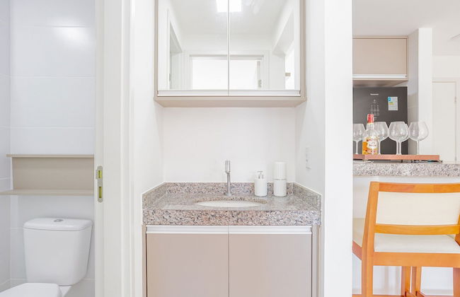 ON03 Apto 1 Quarto 200m Praia de Ondina - Foto 8