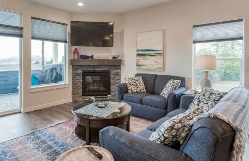 The Captains Lookout Sleeps 6, Hot Tub, Pet Friendly, Ocean View - Foto 16