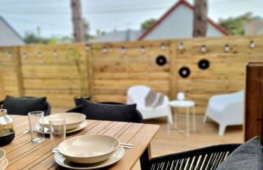 Cottage pour 6 personnes avec piscine couverte et chauffée à 300 m de la mer avec Wi-Fi et climatisé , 3 chambres - Foto 54