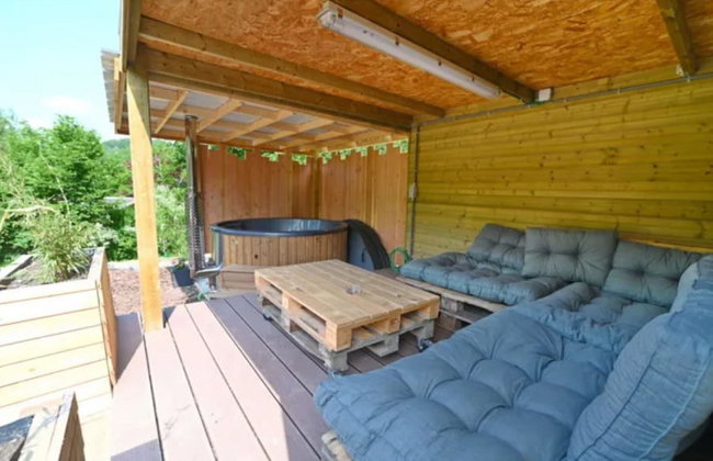 Ecological Holiday Home near Durbuy with Nordic Bath - Foto 25
