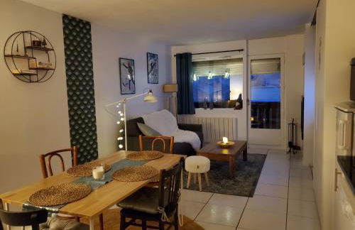 Studio avec petit balcon et cheminée - Grand Massif - Foto 1