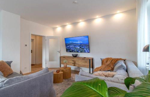 Stilvolles City-Apartment I WLAN l Küche I Zentral I 8P - Foto 10