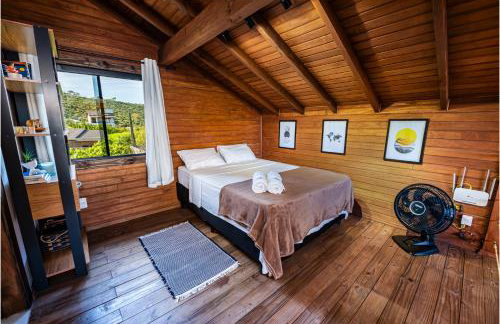 Cabana Aconchegante a 800m da Praia com 4 Quartos, Lareira Externa, Aquecedor em 2 Quartos, Netflix e Pet Friendly - Foto 5