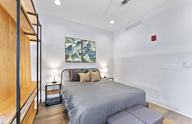 Prime East Downtown Studio w gym Washer Dryer - Foto 9