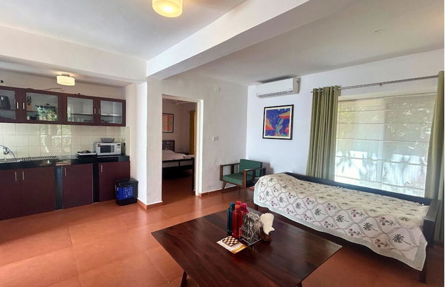 Jungle Hut- Annabelles Beach Apartments at Bernard Simao Calangute - Foto 19