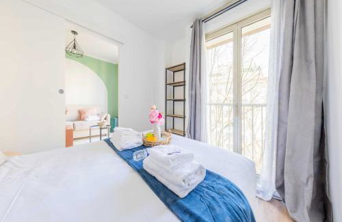 Chic Parisian 1-Bedroom Apartment in Vibrant 10th Arr - Mobility Lease - Foto 9