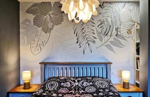 Petit Paradis Cosy T1 Bis 40m2 Indépendent Studio en Maison avec Jardin & Parking Gratuit - Foto 11