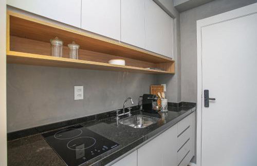 Estúdio Piscina Rooftop, WiFi 1GB, Metrô 600m - Foto 41