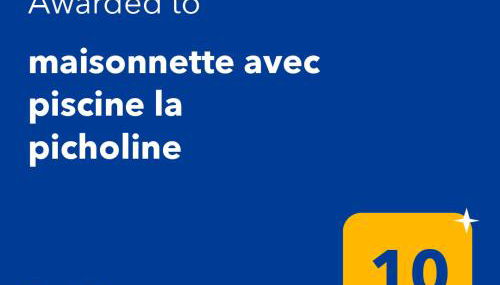 maisonnette avec piscine la picholine - Foto 3