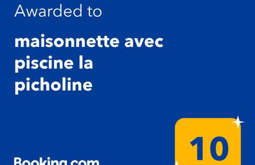 maisonnette avec piscine la picholine - Foto 3