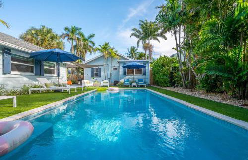 Blue Water Bungalow - Chic Palm Beach Vibes - Foto 1