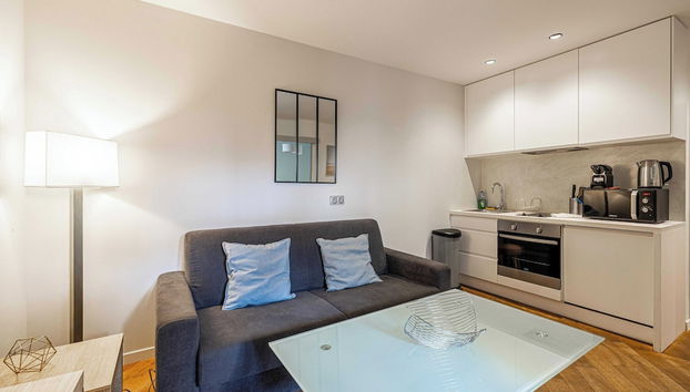 Renovated Cozy Apartment in Cannes Meynadier - 4p - Foto 4, Cocina privada