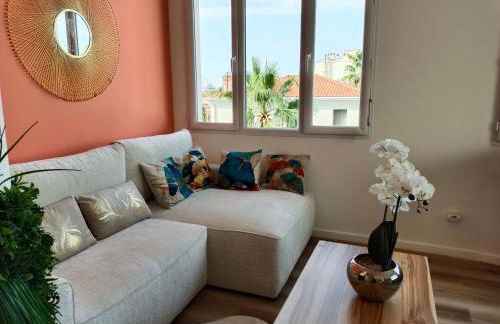 Le Cosy Perpignan Centre, 2 rooms, 2 bathrooms, free WIFI, free parking, lift, central, renovated, spacious - Foto 15