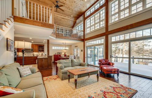Beach and Mtn Views! Lakefront Moultonborough Home - Foto 7