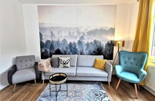 BohnApartments - Stadtblick Zechenhaus - Balkon - Parkplatz - WLAN - sehr ruhig - barrierearm - Foto 41