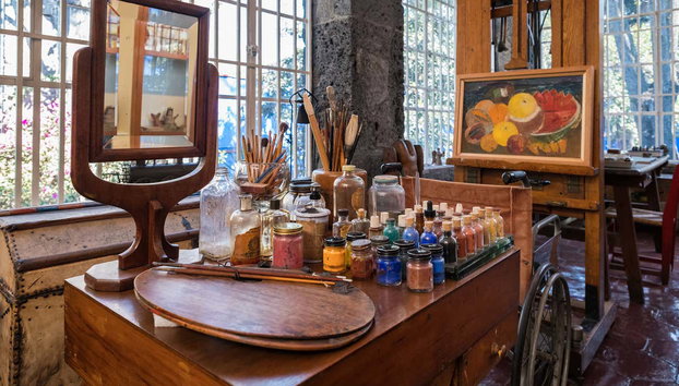 Entrada a la Casa Azul de Frida Kahlo y al Museo de Diego Rivera Anahuacalli - Foto 4, Interior del Museo Frida Kahlo