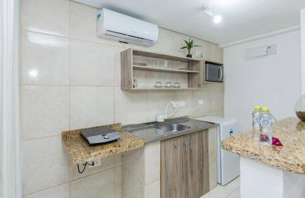 Estúdios confortáveis com preços acessíveis totalmente mobiliados - Foto 60