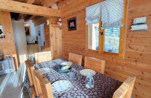 Chalet en bois 6 pers. avec terrasse Sud, lumineux et équipé, animaux admis – Saint-Michel-de-Chaillol - FR-1-393-12 - Foto 8