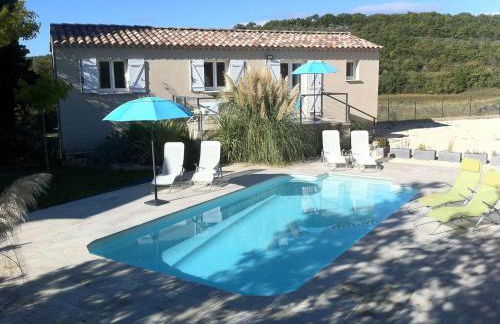 Villa Moderne à Vagnas: Piscine Chauffée, 6 Pers, Proche Vallon Pont d’Arc - FR-1-382-176 - Foto 11