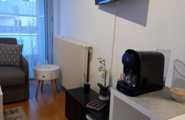 Superbe STUDIO (28m2) avec terrasse / vue TOUR EIFFEL / PUTEAUX - Foto 15