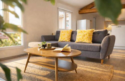 Le Cocon Céleste - Vue Panoramique Vercors - Centre-Ville - Gare à 1 min - Foto 17