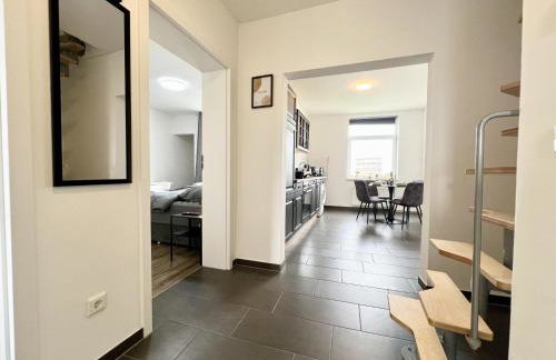 Zentrale City Ferienwohnung Essen 3 Zimmer Balkon Messe - Foto 33