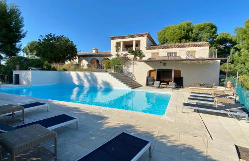 Grande villa familiale vue mer avec piscine - domaine privé à St Cyr sur Mer - Foto 74