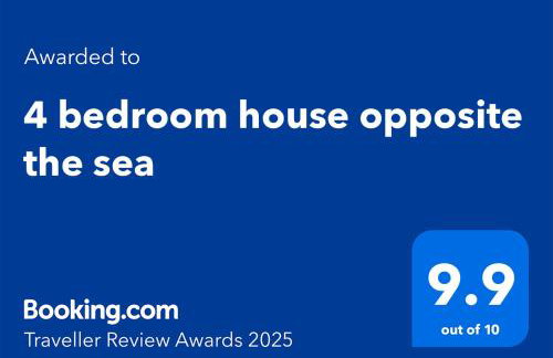 Beach View - A Truly Stunning House Opposite The Sea! Sleeps 10! Families, Friends, Contractors and Pets are all Welcome! - Foto 5