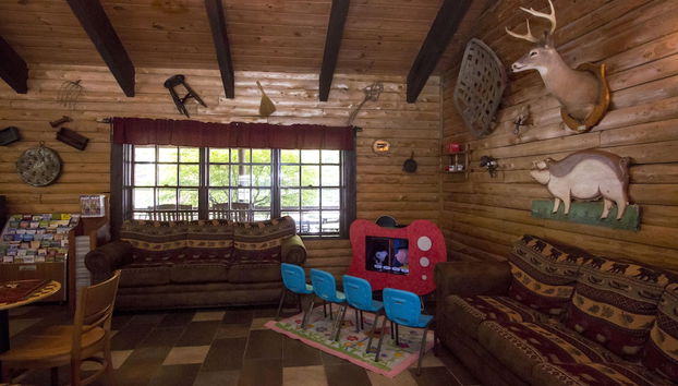 Zona de estar del vestíbulo