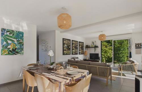 Piscine chauffée - 750m plage - 4 adultes - 4 enfants - Foto 14