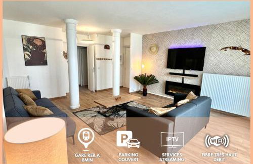 El Cubanito Athéna - Résidence de Standing - 2 Chambres - 4 Couchages - 8 Personnes Max - Parking Privé - Gare à 8 min - Foto 1