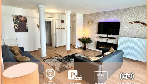 El Cubanito Athéna - Résidence de Standing - 2 Chambres - 4 Couchages - 8 Personnes Max - Parking Privé - Gare à 8 min - Foto 1