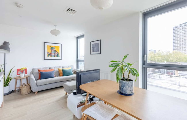 Funky 1BD High-rise Flat W/city Views, Angel! - Foto 21