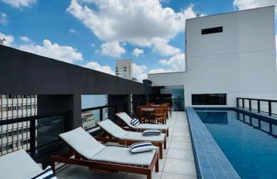 Apartamento completo no Minhocão com piscina rooftop e academia - Foto 20