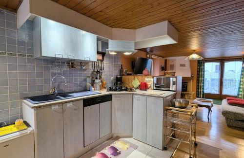 Appartement cosy au cœur de Vagney, proche commerces et sentiers, terrasse et cheminée, à 15km Gérardmer - FR-1-589-304 - Foto 17