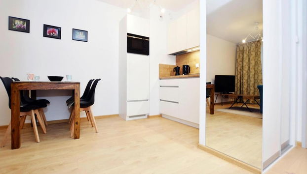 Apartment in Kolobrzeg With sea Beach - Foto 4, Sala de estar